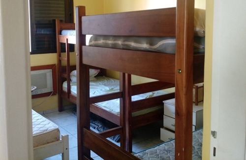 Jardim Praiano Apartamento | Guarujá - Praia da Enseada - Gran ubicación - Con capacidad para ocho personas