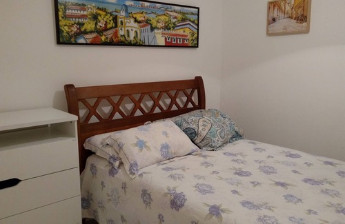 Jardim Praiano Apartamento | Guarujá - Praia da Enseada - Gran ubicación - Con capacidad para ocho personas