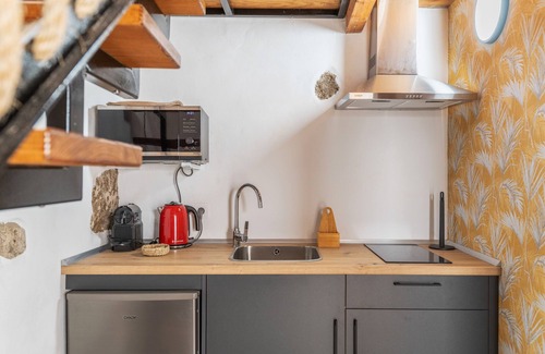 Tabayesco Apartamento | Vacaciones 'Guatiza' con piscina compartida, terraza compartida y Wi-Fi