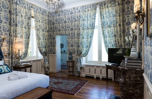 Azay-sur-Cher Cama Y Desayuno | Casa de huéspedes 'Chambre D'hôtes Bleue' con Wi-Fi y aire acondicionado