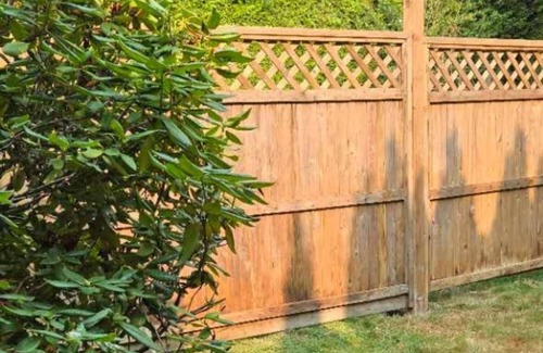 Steveston Casa | Guest Suite Studio One bedroom Large bathroom living room fenced yard Privacy