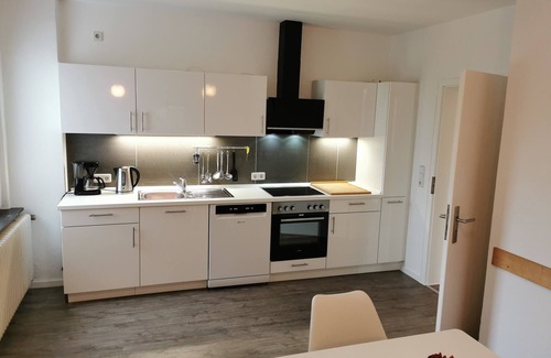 Kesselheim Apartamento | Gästehaus Koblenz Obergeschoss para un máximo de 7 personas con uso de jardín y barbacoa
