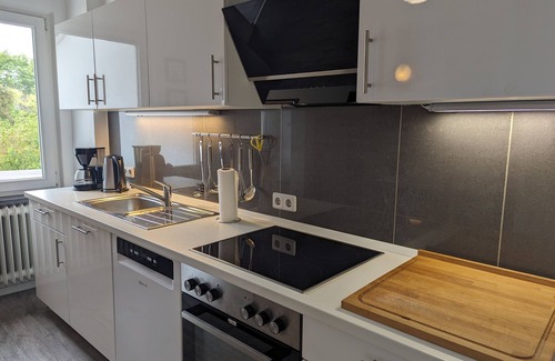 Kesselheim Apartamento | Gästehaus Koblenz Obergeschoss para un máximo de 7 personas con uso de jardín y barbacoa