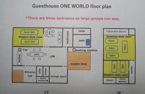Kitsuki Casa | Guesthouse ONE WORLD 一棟貸の宿