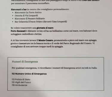 Recanati Old Town Casa | Guesthouse sul colle