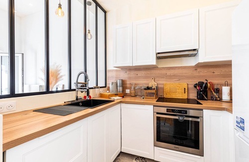 Villeneuve-la-Garenne Apartamento | GuestReady - Charming stay with a courtyard