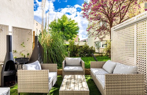 Villeneuve-la-Garenne Apartamento | GuestReady - Charming stay with a courtyard
