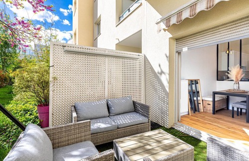 Villeneuve-la-Garenne Apartamento | GuestReady - Charming stay with a courtyard