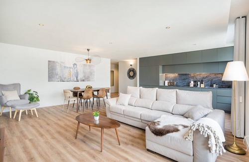 Mafamude Apartamento | GuestReady - Techo azul