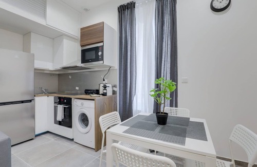 Villette Gare Apartamento | GuestReady - Precioso piso céntrico minimalista