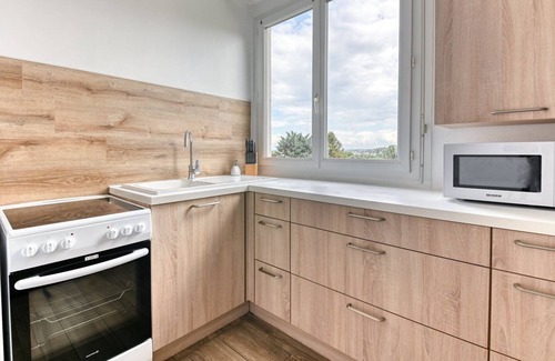Saulaie - Claveliere Apartamento | GuestReady - Serenity blue in Oullins