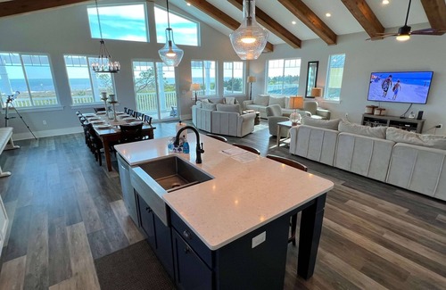 Cape San Blas Casa | Febrero Especial $ 250 por noche !! Frente al golfo, piscina privada y playa tranquila!