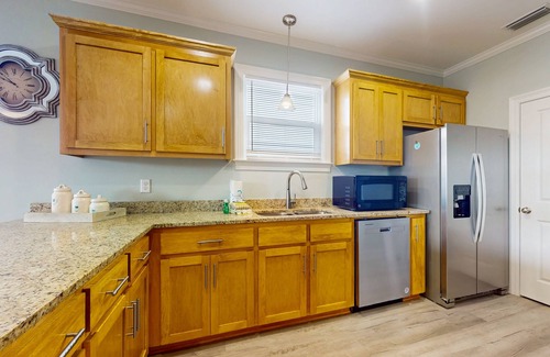 Audubon Place Casa | Gulfview duplex with loft, full kitchen, and washer and dryer.