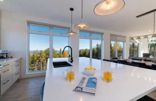 Baie-St-Paul Chalet De Esquí | Hôtel à la maison - Le 22 Lào, spa et vue