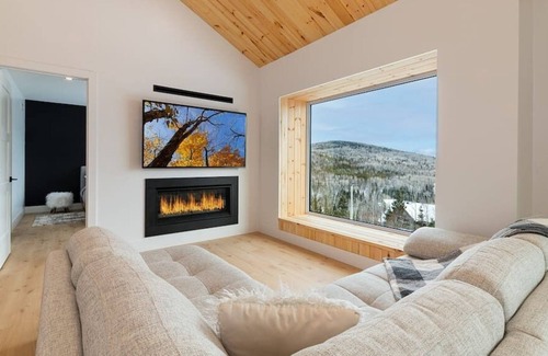 Saint-Joseph-de-la-Rive Chalet De Esquí | Hôtel à la maison - Vertigo, montagne, fleuve