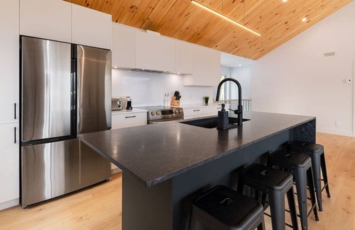 Saint-Joseph-de-la-Rive Chalet De Esquí | Hôtel à la maison - Vertigo, montagne, fleuve