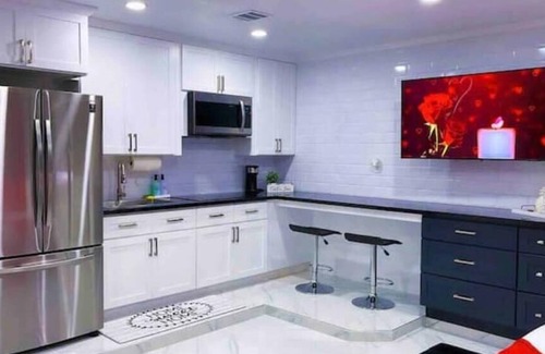 Houston Apartamento | H&S Pleasure Suite with Jacuzzi 8 mi from IAH