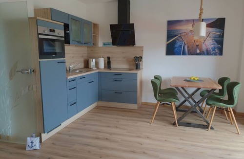 Altharlingersiel Apartamento | Oberdeck-Apartamento-Baño Privado