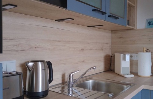 Altharlingersiel Apartamento | Oberdeck-Apartamento-Baño Privado