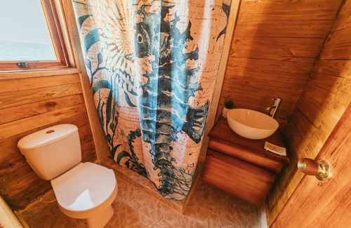 Bocachica Cabina | Habitación en Cabaña con Vista al mar Caribe! - Playa Blanca, Isla Barú