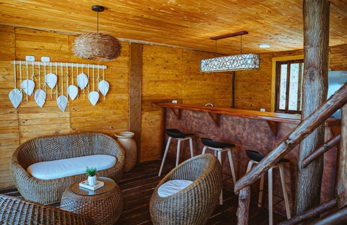 Bocachica Cabina | Habitación Frente al Manglar en Cabaña Para una Estancia Encantadora!