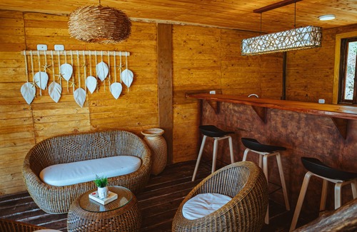 Bocachica Cabina | Habitación Frente al Manglar en Cabaña Para una Estancia Encantadora!