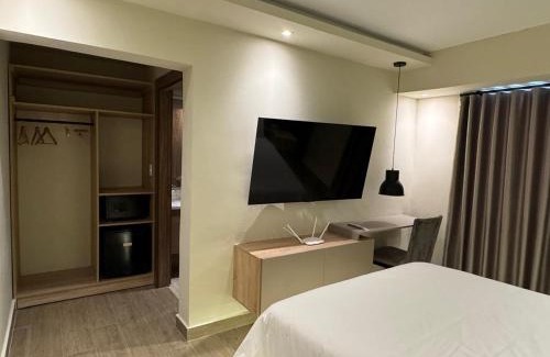 Renacimiento Apartamento | Habitacion con baño privado en Mirador Norte Santo Domingo - 207