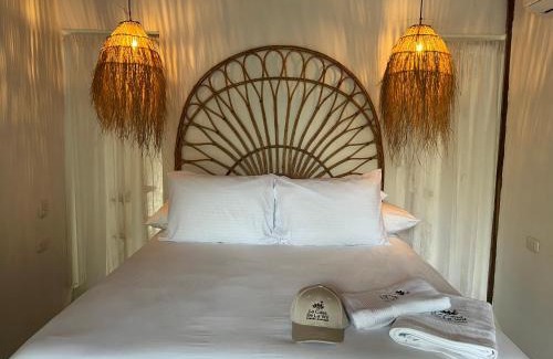 Mata de Platano Cabina | Habitacion Luxury Loto en La casa de la Wii en Mendihuaca, a 10 minutos del Parque Tayrona