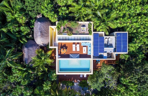 Chacchoben Villa | Hacienda Chekul - Luxury Beach-front Villa w/ Private Chef, Pool, AC, in Tulum