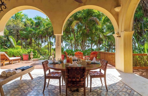 Chacchoben Villa | Hacienda Chekul - Luxury Beach-front Villa w/ Private Chef, Pool, AC, in Tulum