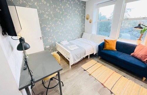 Upper Clapton Apartamento | Diseñador-Estudio-Baño Privado-9