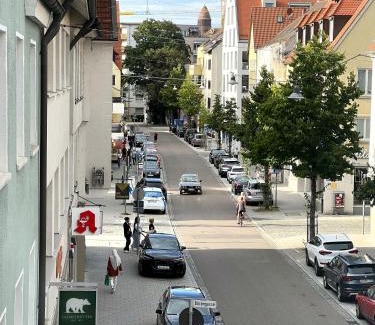 Ulm Apartamento | Hafenbad - großes Cityapartment