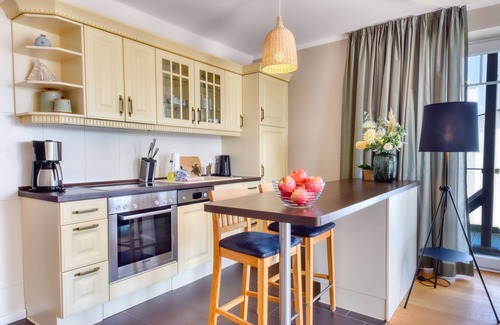 Lauterbach Apartamento | Hafenblick apartment in Lauterbach: relax and enjoy