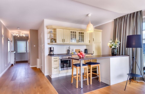 Lauterbach Apartamento | Hafenblick apartment in Lauterbach: relax and enjoy