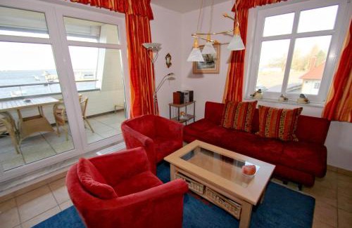 Wiek Apartamento | hafennahe Ferienwohnung mit Balkon und Meerblick - Hafenhäuser Wiek Wohnung 15