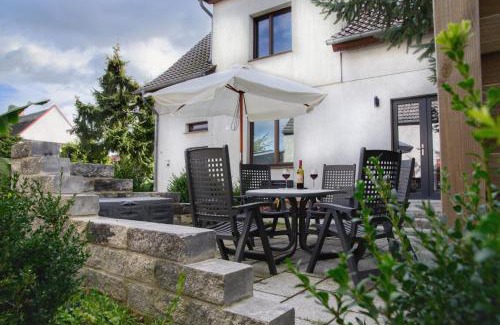 Monkebude Hotel | Haff-Ostseeferienhausapartment Erdgeschoß