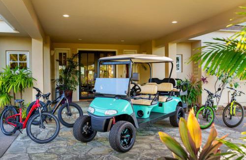 Kamuela Casa | Hale Mele 2 with Panoramic Golf Course View, private Pool, Hot Tub, Golf Cart and E-Bikes