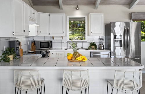 Kealakekua Casa | Halekii Sunset – Sweeping 180° Ocean Views | Newly Renovated Tropical Retreat