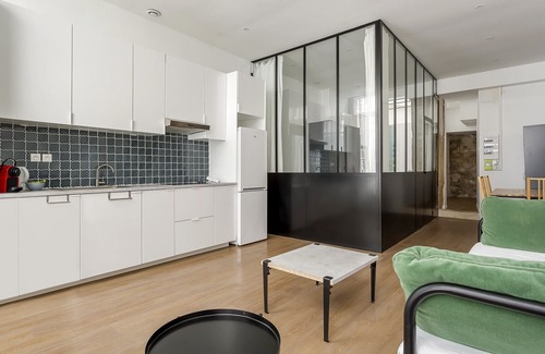 Voltaire - Saint Amour Apartamento | Hamac Suites - Suite Verlet - Lyon 3 - 4 people