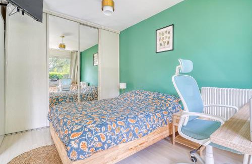 Bougival Apartamento | Hana Home 2 chambres Bougival parking privé proche A86