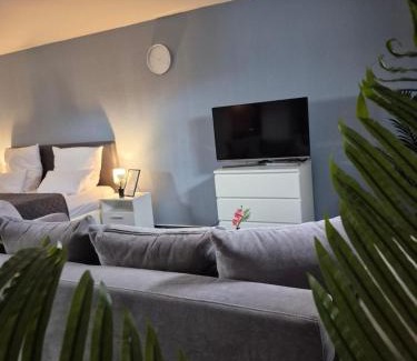 Wolfsburg Apartamento | HANNIBAL - Studio-Apartment Gladiole 1, Parkplatz, Küche, HighSpeed WLAN