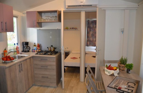 Seget Vranjica Complejo | Happy Camp mobile homes in Camping Amadria Park Camping Trogir
