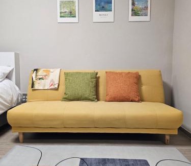 Jung-gu Apartamento | Happy Harbor House Stay, Incheon Airport, Wolmido, Incheon Chinatown, New Full-option, SangSang Platform, Yeonan Pier, Fairy Tale Village