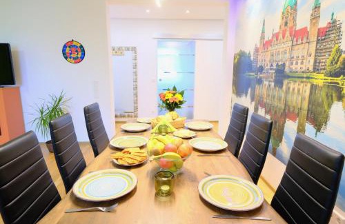 Ahlem-Badenstedt-Davenstedt Apartamento | HappyBnB - Stilvolles, naturgelegenes Apartment mit Blick auf den Mittellandkanal und die Wasserstadt Hannover - Kamin, Parken und Spielplatz