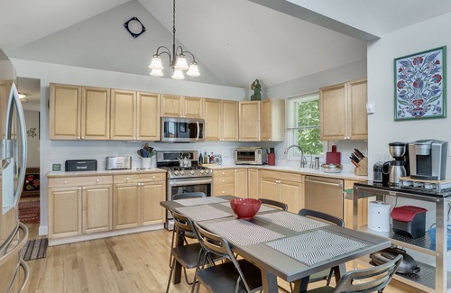 Rolling Prairie Casa | Harbor Country-Rolling Prairie Retreat on 7 private wooded acres w/heated pool