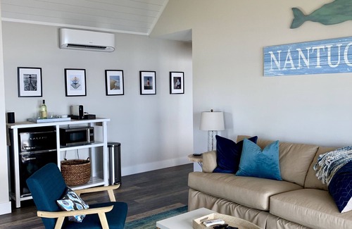 West Mystic Cabaña | Harbor View Landing Mystic, CT - The Nantucket Waterfront Cottage
