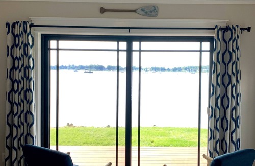 West Mystic Cabaña | Harbor View Landing Mystic, CT - The Nantucket Waterfront Cottage
