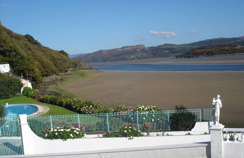 Borth-y-Gest Apartamento | Puerto-Side Apartamento En Porthmadog con impresionantes vistas