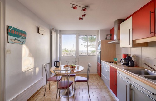 Plobannalec-Lesconil Casa | Vista al puerto - Casa para 10 con jardín