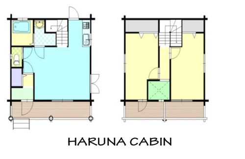 Tsumagoi Casa | HARUNA CABIN 森の中のログハウス 、広々ウッドデッキでBBQ、公園散策、北軽井沢観光